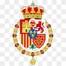 Spain Royal Family Crest , Png Download - Castile And Leon Coat Of Arms, Transparent Png - family crest png