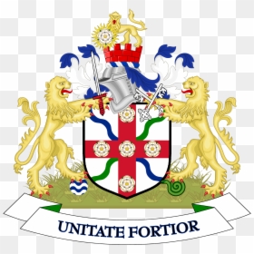 Unitate Fortior Family Crest Tattoos Design - Lancashire County Council Coat Of Arms, HD Png Download - family crest png