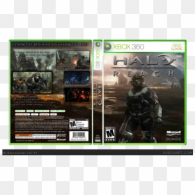 Halo Reach Box Art Cover - Halo Reach Xbox One Case, HD Png Download - halo reach png