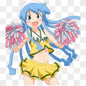Anime Girl Cheerleader Jump, HD Png Download - amaterasu png