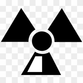 Nuclear Energy Radiation Symbol Image Illustration - Transparent Background Nuclear Sign, HD Png Download - radioactive sign png