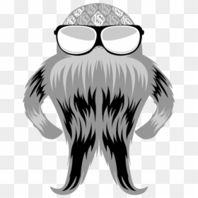 Picture - Illustration, HD Png Download - long beard png