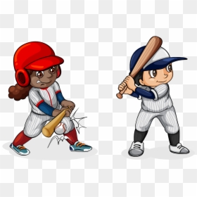 Baseball Bat Stock Photography Clip Art - Cartoon Baseball Player Png, Transparent Png - cartoon baseball png