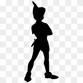 Transparent Drinkerbell Clipart - Peter Pan Silhouette Svg, HD Png Download - sombras png