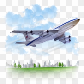 Airplane Icon .ico, HD Png Download - aviao png