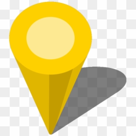 Transparent Location Png - Map Pin Logo Yellow, Png Download - map marker icon png