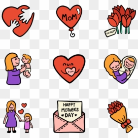 Mothers Day Icon, HD Png Download - happy mother day png