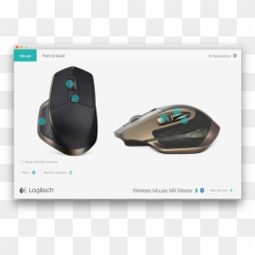 Use Logitech Mx Master On Mac, HD Png Download - logitech png