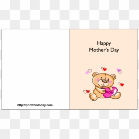 Mother Day Card For - Cartoon, HD Png Download - happy mother day png