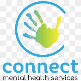 Connect Mental Health Primary Logo-01 - Hand, HD Png Download - mental illness png