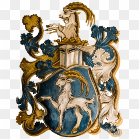 Coat Of Arms Zodiac Sign Capricorn - Coat Of Arms Aquarius, HD Png Download - zodiac sign png
