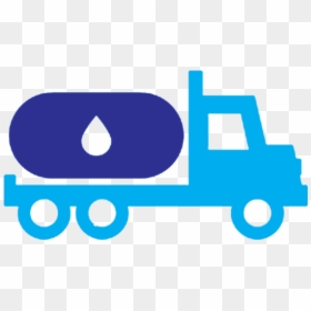 Gas Truck Icon, HD Png Download - delivery van clipart png