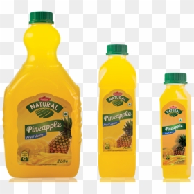Pineapple Juice - Plastic Bottle, HD Png Download - pineapple juice glass png