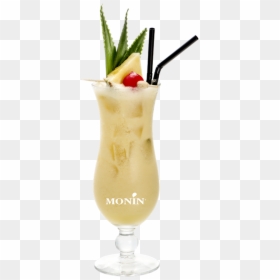 Virgin Pina Colada Png, Transparent Png - pineapple juice glass png
