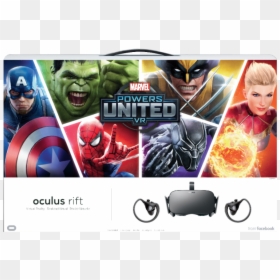 Oculus Rift Marvel Powers United, HD Png Download - avengers group png