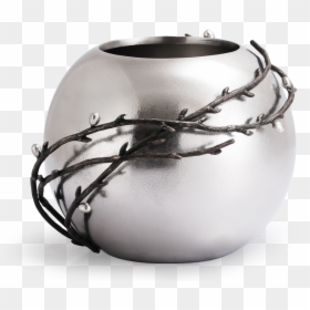 White Flower Vase Png, Transparent Png - white flower vase png