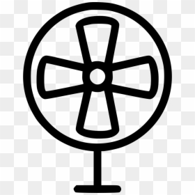 Electric Fan - Vector Graphics, HD Png Download - electric fan png