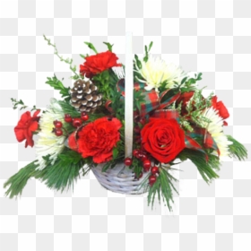 Floribunda, HD Png Download - bouquet basket png