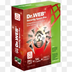 Web Security Space Pro 11 License Key - Dr Web Security Space, HD Png Download - web security png
