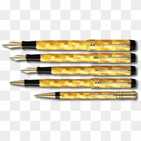 Parker Duofold Yellow Mandarin, HD Png Download - parker pen png