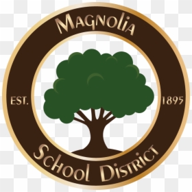 Magnolia School District Seal Rgb - Magnolia Unified School District Logo, HD Png Download - elementary school png