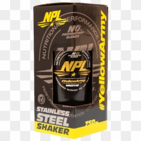 Npl Stainless Steel Shaker, 750ml, Various Colours"   - Npl Stainless Steel Shaker, HD Png Download - steel crockery png