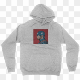 1400 Hoodie, HD Png Download - steve rogers png