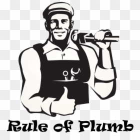 Rule Of Plumb, Plumber, Plumbing, Plumber Near Me, - Plumber Services Free Vector, HD Png Download - thomas the dank engine png