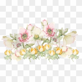 Flowers Watercolor Tumblr Png, Transparent Png - spring flowers png