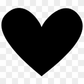 Vintage Black Heart Png, Transparent Png - pixel heart png