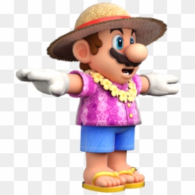 Super Mario Odyssey Chef, HD Png Download - mario hat png