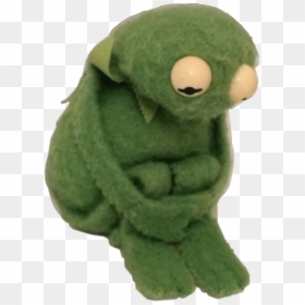 Kermit Meme Png, Transparent Png - feelsbadman png