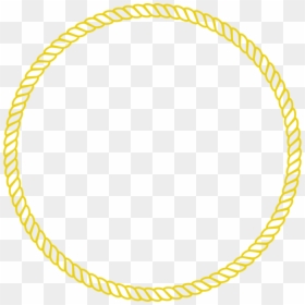 Gold Rope Circle Png, Transparent Png - gold circle png