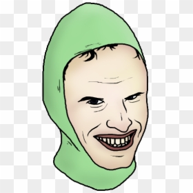 Idubbbz Green Alien Drawing, HD Png Download - idubbbz png