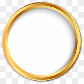 Circle, HD Png Download - gold circle png