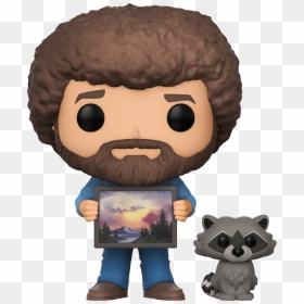 Bob Ross Peapod Funko, HD Png Download - bob ross png