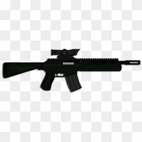 Assault Rifle Png Photos - Cartoon Assault Rifle Png, Transparent Png - rifle png