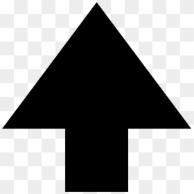 Triangle, HD Png Download - up arrow png