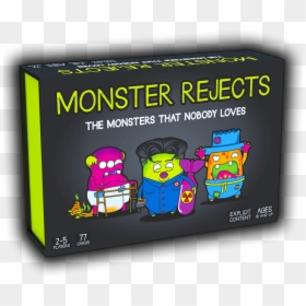 Monster Rejects Game, HD Png Download - explicit content png