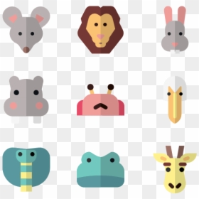 Animal Vector Icons Png, Transparent Png - head png