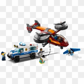 Lego City Sky Police Diamond Heist, HD Png Download - police png