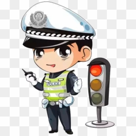 Traffic Police Clip Art, HD Png Download - police png