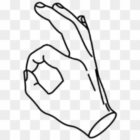 Aesthetic Ok Hand, HD Png Download - ok hand png