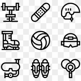 Graphic Design Vector, HD Png Download - dumbbell png