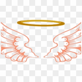 Clipart Wings Transparent Background, HD Png Download - angel halo png