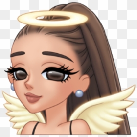 Ariana Grande Emoji Arimoji, HD Png Download - angel halo png