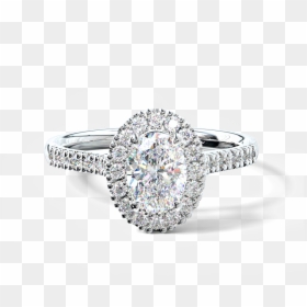 Vintage Stone Engagement Rings, HD Png Download - angel halo png