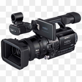 Sony Hvr Z1u, HD Png Download - video camera png