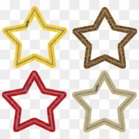 Pink Sparkly Star, HD Png Download - gold stars png