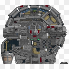 Lego Millennium Falcon Mods, HD Png Download - millennium falcon png
